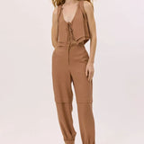 CALÇA JOGGER NEIDE MARROM