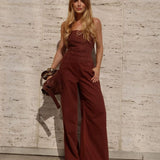 MACACAO WIDE LEG DRI