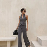 CONJUNTO CALÇA COLETE DET VIVO