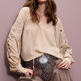 BATA COM BORDADO G 140027