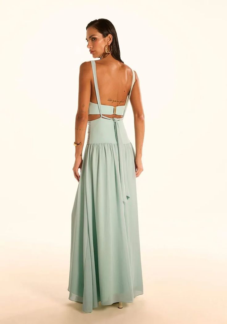 VESTIDO LONGO CECILIA