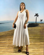 VESTIDO NESGA FORRADO