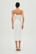 VESTIDO MIDI TOMARA QUE CAIA