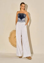 CALÇA BORDADA GRAZIELLA