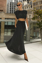 SAIA MIDI AMPLA COM COS LARGO E FRANZIDO