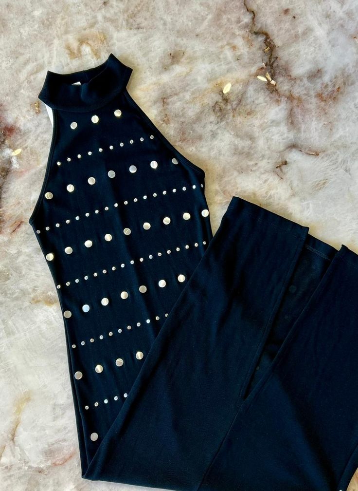 VESTIDO LONGO GOLA ALTA