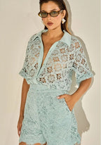 SHORTS EM GUIPIR PATRICIA