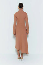 VESTIDO MIDI VERDE MOSS 32462