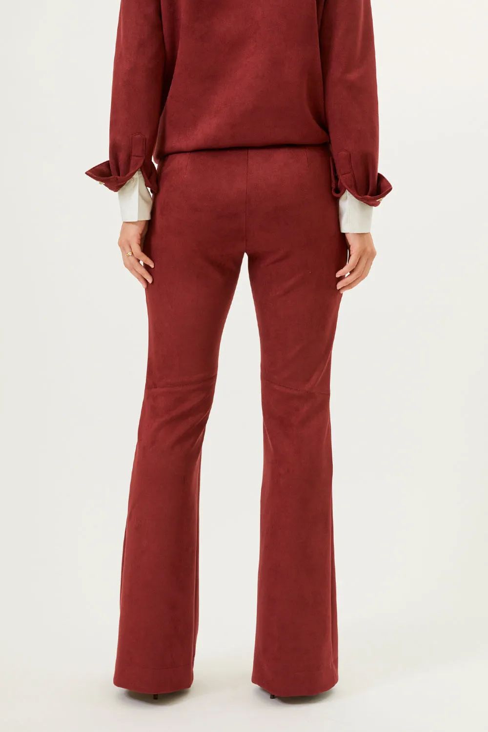 CALÇA FLARE CAMURÇA