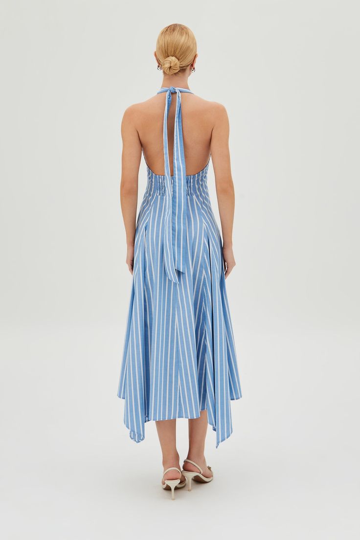 VESTIDO MIDI FRENTE ÚNICA