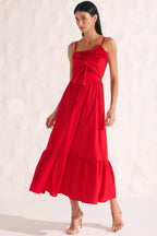 VESTIDO ALÇA E SAIA FORRO