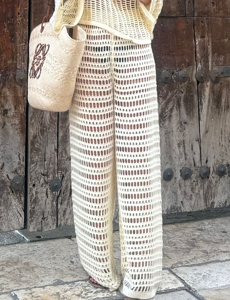 CALÇA TELA DE TRICOT