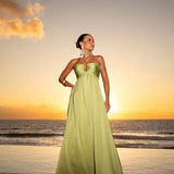 VESTIDO LONGO DET BUSTO