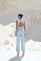 Conjunto Blusa Costas Aberta