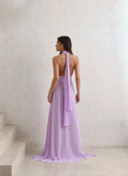 VESTIDO LONGO FIVELA ORGANICA