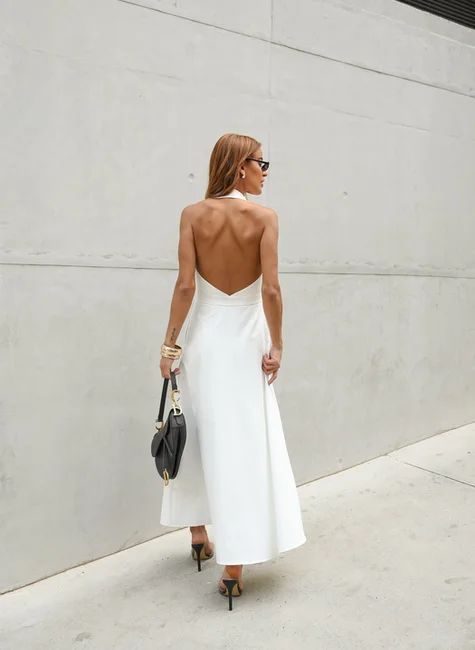 Vestido Longuete Botões Com Gola Frente Única