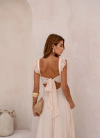 VESTIDO BARRA BORDADA