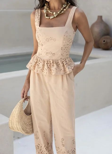 BLUSA PEPLUM LAISE BARRADO