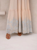 VESTIDO BARRA BORDADA