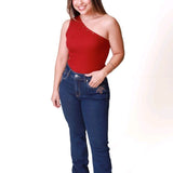 CALÇA FEMININA BORDADOS