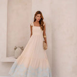 VESTIDO BARRA BORDADA