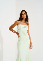 BLUSA EM LINHO PREGAS