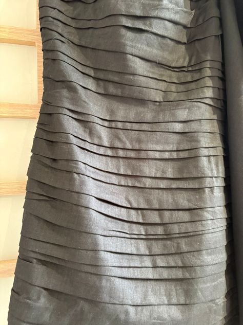 VESTIDO FRANZIDO CAMBRAIA DE LINHO