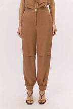 CALÇA JOGGER NEIDE MARROM
