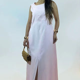 VESTIDO S/M C/ RECORTES