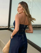 MACACÃO DECOTE CORAÇÃO